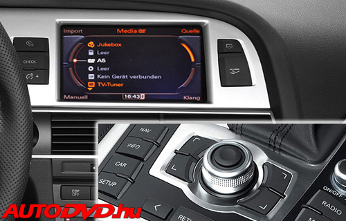 MMI 3G Navigation plus, 7" (2009-2011)