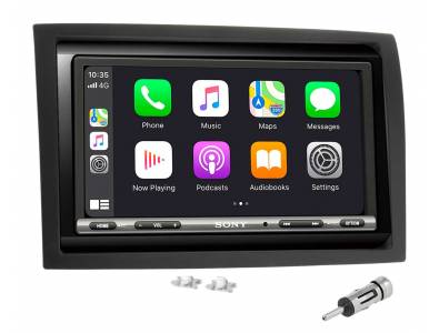 Fiat Ducato Sony XAV-AX3250 Apple CarPlay, Android Auto fejegység szett