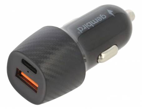 USB - USB Type-C szivargyújtó QC 3.0 gyors töltő (CAR-02)