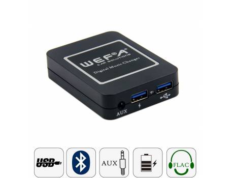 Wefa WF-606 Bluetooth/MP3/USB/AUX illesztő (Honda, 2.4)